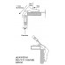 (500.0U22.05) Pie Corner Click On 105 Degree Euro Hinge with Dowels  ** CALL STORE FOR AVAILABILITY AND TO PLACE ORDER **